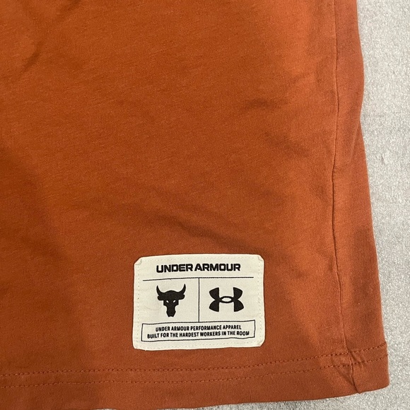 [L]Under Armour Men's Iron Paradise T-Shirt - Rust - Picture 4 of 8